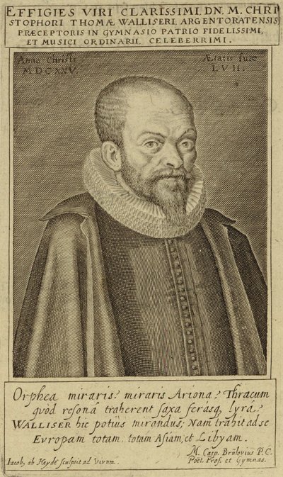 Christophe Thomas Walliser door Jacob van der Heyden