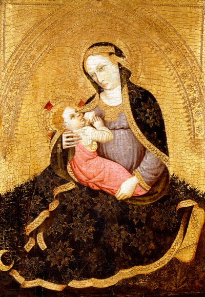 De Madonna van Nederigheid door Jacobello del Fiore