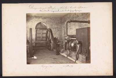 Benedenstoomgemaal met Centrifugaalpompen door Jacobus van Gorkom jr.