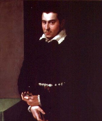 Portret van een lid van de Scarlatti-familie door Jacopino del Conte