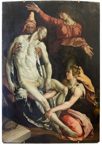 De graflegging van Christus door Jacopino del Conte