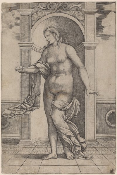 Lucretia door Jacopo Francia