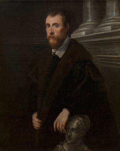 Portret van Giovanni Paolo Cornaro door Jacopo Robusti Tintoretto