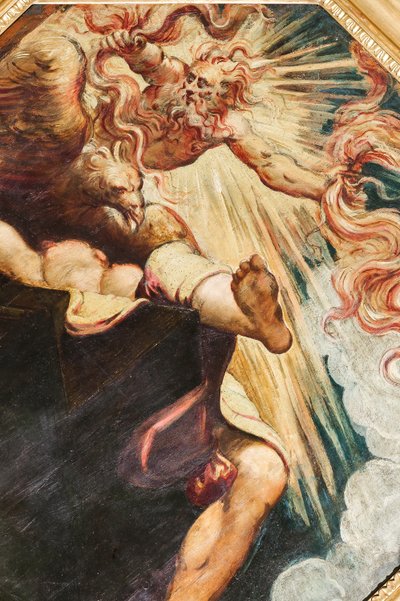 Semele verbrand door Jupiter, c.1541 door Jacopo Robusti Tintoretto