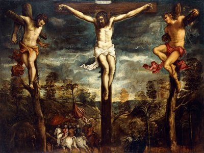 De kruisiging door Jacopo Robusti Tintoretto