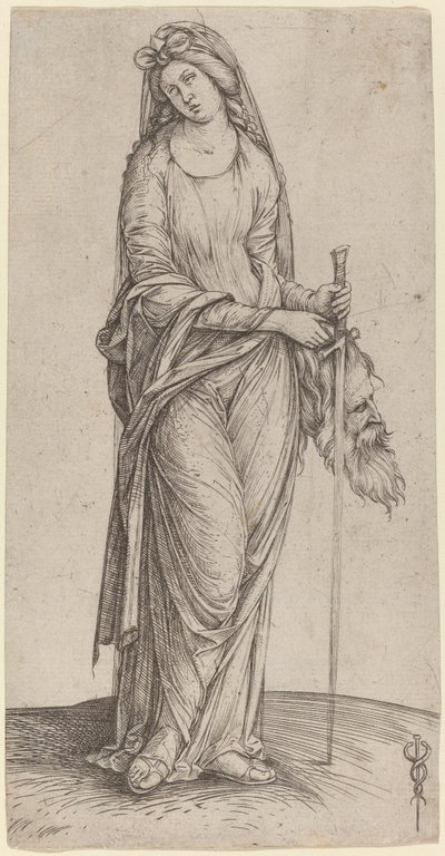 Judith met het hoofd van Holofernes, ca. 1501-1503 door Jacopo de Barbari