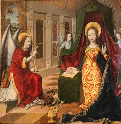 De Annunciatie door Jacquelin de Montluçon