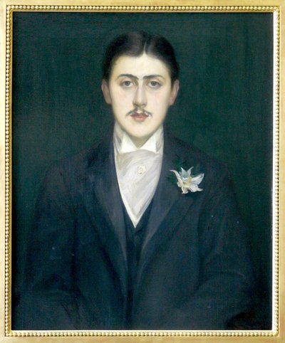 Portret van Marcel Proust door Jacques-Emile Blanche