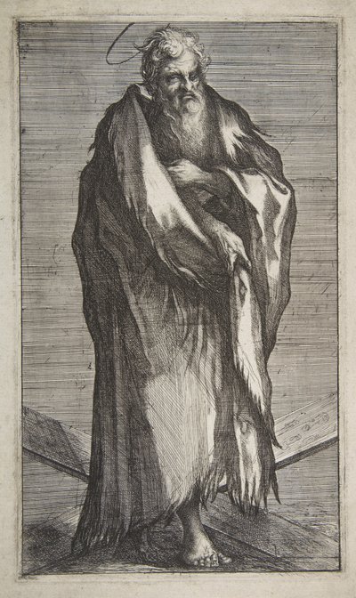 Sint Andreas door Jacques Bellange