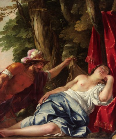 Mars en de heilige maagd door Jacques Blanchard