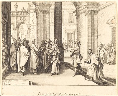 Caesars Munt door Jacques Callot