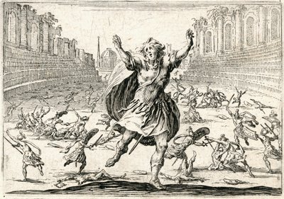 Caprices van verschillende figuren door Jacques Callot