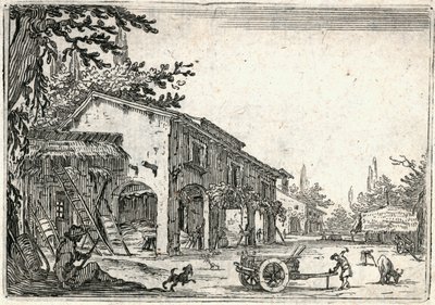Caprices van verschillende figuren door Jacques Callot