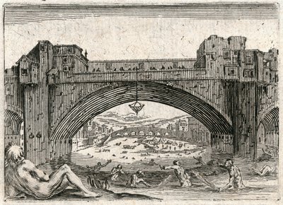 Caprices van verschillende figuren door Jacques Callot