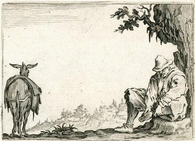 Caprices van verschillende figuren door Jacques Callot