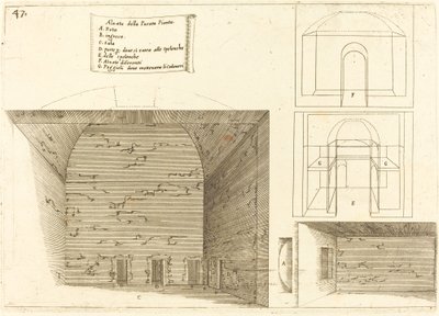 Verhoging van een doorgangsplan door Jacques Callot
