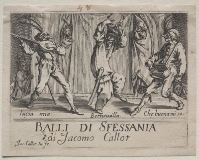 Frontispice door Jacques Callot