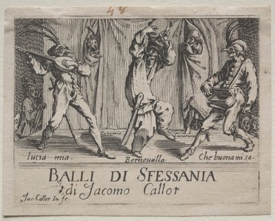 Frontispice door Jacques Callot