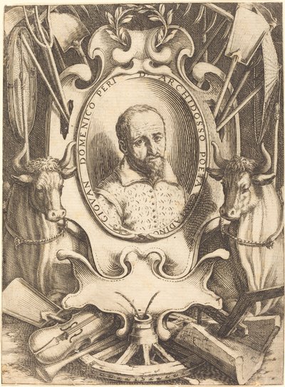 Giovanni Domenico Peri door Jacques Callot
