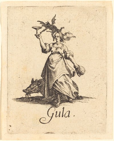 Vraatzucht, waarschijnlijk na 1621 door Jacques Callot