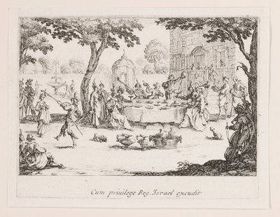 L door Jacques Callot