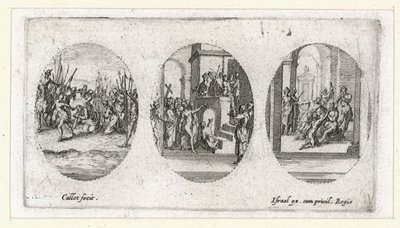 De wonderen van het lijdensverhaal ... (gravure) door Jacques Callot