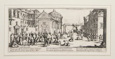 Les grandes miseres de la guerre: No. 15 - De grote ellende van de oorlog door Jacques Callot