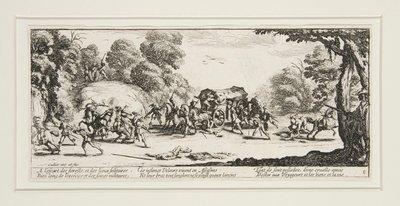 Les grandes miseres de la guerre: No. 8 - L door Jacques Callot