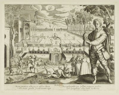 Maanden. 5, mei door Jacques Callot