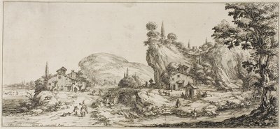 Laden van Goederen, uit Verschillende Scènes Ontworpen in Florence door Jacques Callot