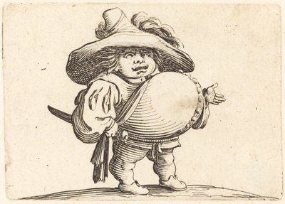 Man met Grote Buik door Jacques Callot