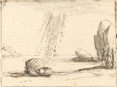Oester met Parel door Jacques Callot
