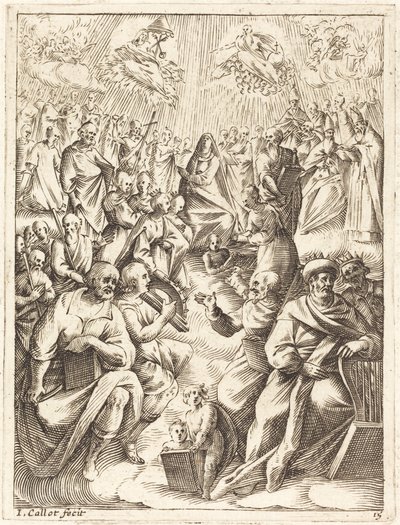 Paradijs door Jacques Callot