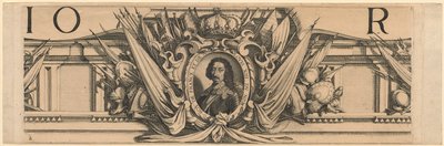 Portret van koning Lodewijk XIII door Jacques Callot