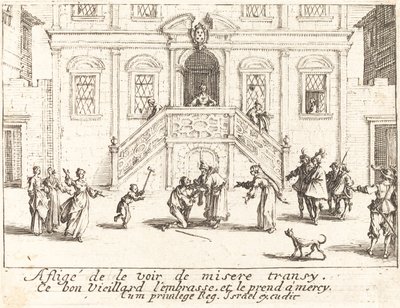 Terugkeer van de Verloren Zoon door Jacques Callot