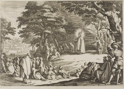 Sinterklaas Preek door Jacques Callot