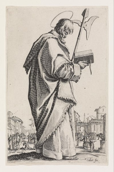 Sint Mattias door Jacques Callot