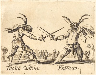 Taglia Cantoni en Fracasso door Jacques Callot
