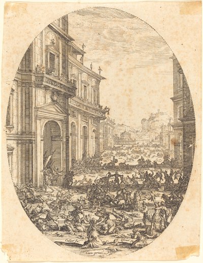 De kindermoord door Jacques Callot