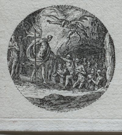 De Mysteries van de Passie: De afdaling in de Limbus door Jacques Callot