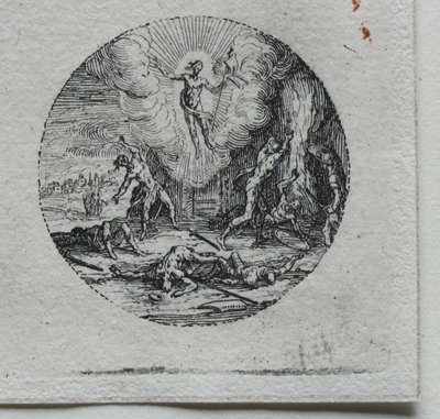 De Mysteries van de Passie: De Transfiguratie door Jacques Callot