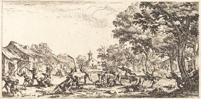 De Wraak van de Boeren door Jacques Callot