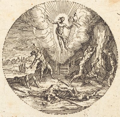 De opstanding door Jacques Callot