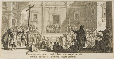De kleine haven, uit Diverse scènes ontworpen in Florence door Jacques Callot