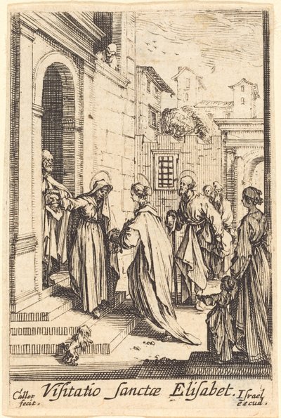 De Visitatie door Jacques Callot