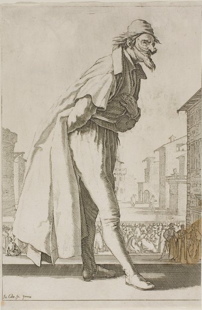 De watermolen, uit Diverse scènes ontworpen in Florence door Jacques Callot