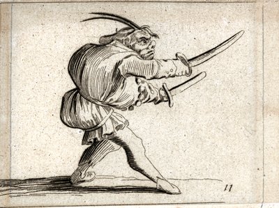 Varie Figure Gobbi ... (gravure) door Jacques Callot