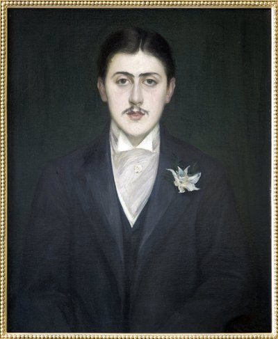 Portret van Marcel Proust door Jacques Emile Blanche