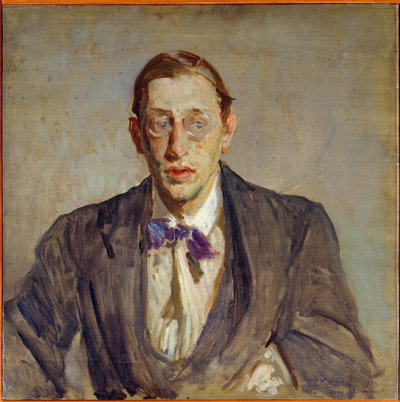 Studie voor het portret van de componist Igor Stravinsky door Jacques Emile Blanche