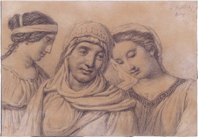Dutch: Drie vrouwen door Jacques Louis David